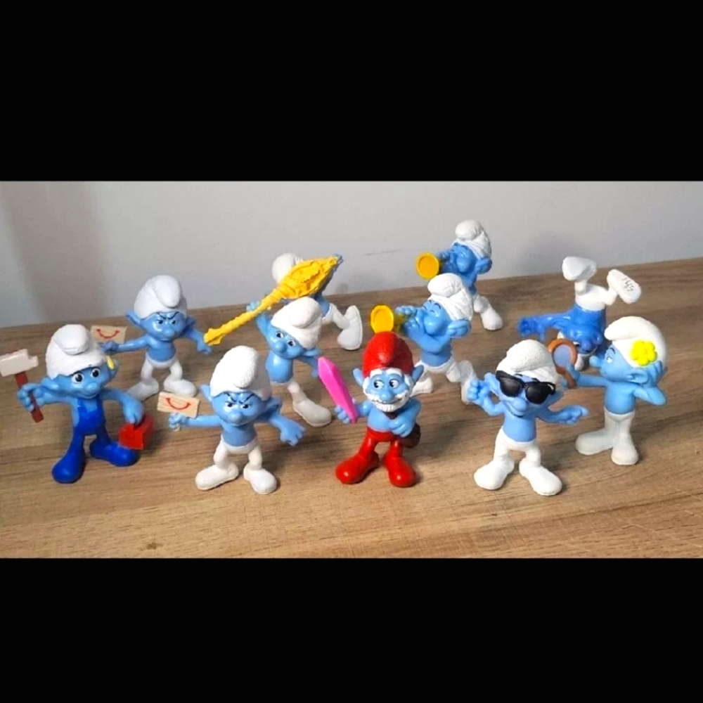 The Smurfs 2013 11 Mini Figures